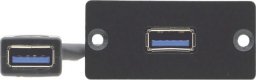  Kramer Płytka ścienna Kramer WU3-AA(B) USB-A 3.0