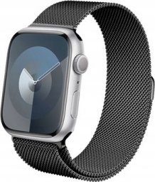  Crong Pasek Crong Milano Steel Apple Watch 4/5/6/7/8/9/SE/Ultra 42/44/45/49mm grafitowy