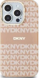  DKNY DKNY DKHMP15SHRHSEP iPhone 15 / 14 / 13 6.1" różowy/pink hardcase IML Mono & Stripe MagSafe