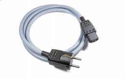 Kabel zasilający Melodika Melodika MDP05G PrzewĂłd zasilajÄcy z uziemieniem (sieciowy) 3x2,5mm2 (Schuko-IEC C13) Gunmetal - 0,5m