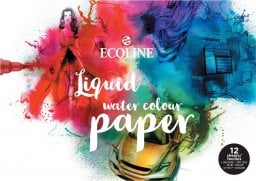 EcoLine Ecoline Watercolour paper pad | 29.7 x 42 cm (A3), 290 g/m², 12 sheets