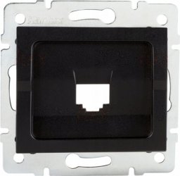 Adapter USB Kanlux Adapter gniazda RJ45 LOGI czarny mat Kanlux 33571