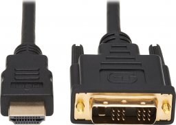 Adapter AV Eaton Eaton Tripp Lite Series HDMI to DVI Adapter Cable (HDMI to DVI-D M/M), 6 ft. (1.8 m) - Adapterkabel - DVI-D mannlich zu HDMI mannlich - 1.8 m - Doppelisolierung - Schwarz