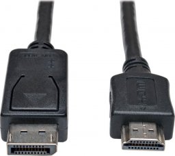 Adapter AV Eaton Eaton Tripp Lite Series DisplayPort to HDMI Adapter Cable (M/M), 3 ft. (0.9 m) - Adapterkabel - DisplayPort mannlich zu HDMI mannlich - 91 cm - Schwarz