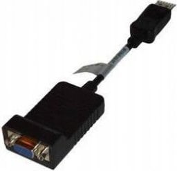 Adapter AV HP HP 632484-001 adapter kablowy DisplayPort VGA Czarny