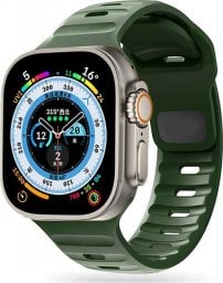  TRITON Pasek Icon Line do Apple Watch 4 / 5 / 6 / 7 / 8 / SE (38 / 40 / 41 mm) Army Green