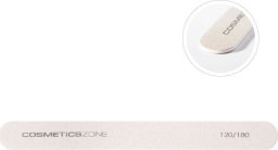  Cosmetics Zone Pilnik do paznokci hybrydowych cienki prosty - slim 120/180