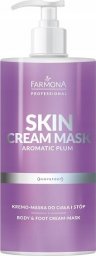  XXXX____Farmona Professional (Farmona) Farmona SKIN CREAM MASK AROMATIC PLUM Kremo - maska do ciała i stóp 500ml.