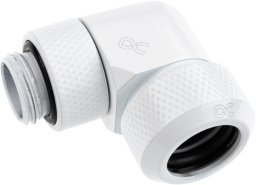Alphacool Sople lodu Złącze 90 stopni G1/4 cal AG na 13mm AD Hardtube - obrotowe - Wei