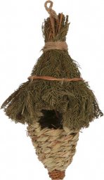 Kerbl Wiszące gniazdo dla ptaków z trawy, 27 cm x 12 cm