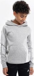  Adidas Bluza dla dzieci adidas Tiro 24 Hooded Sweat szara IR7505 140cm