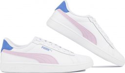  Puma Buty sneakersy dla dzieci Puma Smash 3.0 L białe 392031 13 37