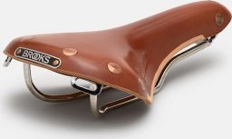 Brooks Siodełko BROOKS SWIFT, Honey, Steel Rail, Waga 510g, Linia Leather (NEW)