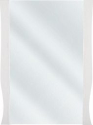Lustro Comad Eleganckie lustro do łazienki, Elisabeth, 60x2x80 cm, biały