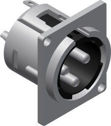 Adapter AV Procab PROCAB VC3MDL Złącze panelowe – złącze 3-pinowe męskie XLR