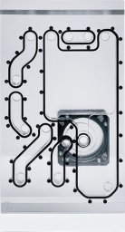 Stealkey Customs Stealkey Customs Lian Li O11D Mini Front MK2 D5  Distroplate - Acryl - weiß