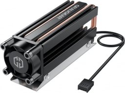 Graugear GRAUGEAR Kühlkörper SSD M.2NVMe 2280, mit PWM 25mm Lüfter retail