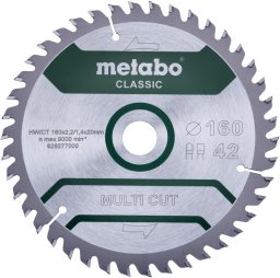Metabo Metabo MultiCutClassic 160x20 42 FZ/TZ 10