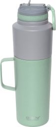 Asobu Asobu Twin Pack Bottle with Mug Mint, 0.9 L + 0.6 L