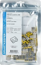 Smartkeeper SmartKeeper Basic "USB-A Port" Blocker gelb       100 Stk.