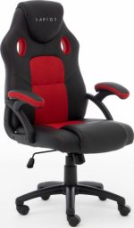 Raptor Gaming Raptor Gaming Stuhl GS-40 PU + Fabric            schwarz/rot