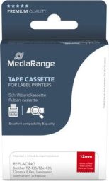 MediaRange Taśma etykietowa. Brother TZ-435/TZe-435 12mm 8m ws