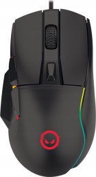 Mysz Lorgar LORGAR Mouse Jetter 357   8000DPI/RGB/6 Buttons/USB/Black retail