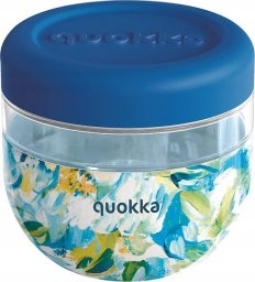  Quokka Quokka Bubble Food Jar - Pojemnik na żywność / lunchbox 770 ml (Blue Peonies)