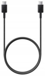 Kabel USB Samsung USB-C - USB-C 1 m Czarny (GP-TOU021RFBBW)