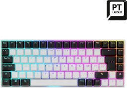 Klawiatura Sharkoon SGK50 S3 White, Gateron Yellow