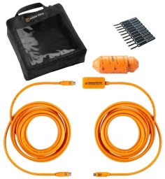 Kabel USB Tether Tools USB-C - USB-C 9.4 m Pomarańczowy (CUC31R-ORG)