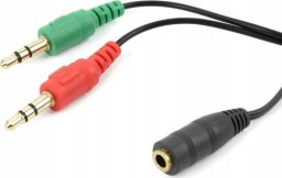 Adapter AV Accura Accura miniJack - 2x miniJack 0.2m