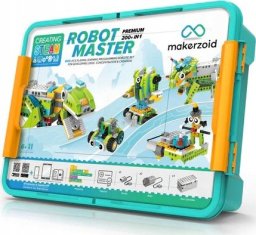 Makerzoid Makerzoid Robot Master Premium - zestaw ponad 600 klocków egukacyjnych z możliwością kodowania - Gwarancja bezpieczeństwa. Proste raty. Bezpłatna wysyłka od 170 zł.