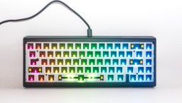 Klawiatura Ducky Ducky Tinker 65 Barebone Gaming-Tastatur, RGB - schwarz (ISO-DE)