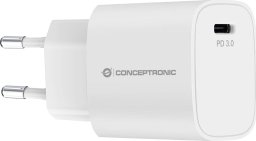 Ładowarka Conceptronic CONCEPTRONIC Ladegerät 1Port  20W,1xUSB-C        Desk PD  ws