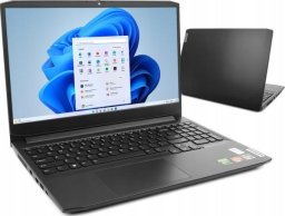Laptop Lenovo Lenovo Ideapad 3-15 Gaming - Ryzen 5 5500H | 15,6"-144Hz | 64GB | 512GB PCIe+960GB SSD | Win11Home | RTX2050 | Czarny