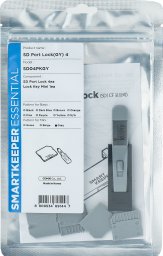 Smartkeeper SmartKeeper Mini "SD Port" Blocker grau       4 Stk.+Key