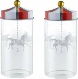  Alessi Alessi Circus Set of 2 Spice Jars MW68S2