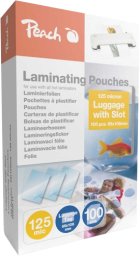 Peach Peach Laminierfolien Luggage Tag w. Slot (65x108mm), 125mic