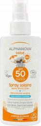 Alphanova Bebe Alphanova Bebe, Przeciwsłoneczny Spray o wysokim filtrze SPF 50 SUN, 125ml