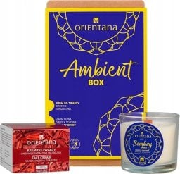  Orientana Orientana, Zestaw AMBIENT Box: krem do twarzy i świeca