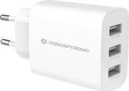 Kabel zasilający Conceptronic Conceptronic ALTHEA13W 3-Port 30W USB-Charger