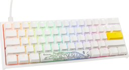 Klawiatura Ducky Ducky One 2 Pro Mini White Edition Gaming Tastatur, RGB LED - Cherry Blue (US)