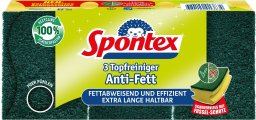 Spontex Spontex Topfreiniger Anti-Fett x3 mit Recyclingfasern