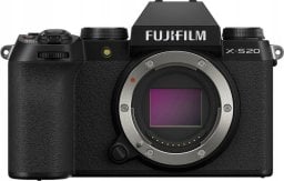 Aparat Fujifilm Fujifilm X -S20, 26.1 MP, 6240 x 4160 pixels, X-Trans CMOS 4, 6.2K, Touchscreen, Black