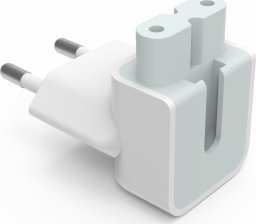 Ładowarka Vision VISION Professioneller, installationstauglicher EU-Winkelsteckeradapter fur Apple-Netzteil - 30 JAHRE GARANTIE - Passt an den C7 (Figure 8)-Anschluss des Apple-Netzteils - EU CEE 7/7 Schuko-Stecker - weiss