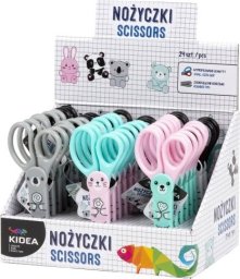  Derform Nożyczki dla dzieci szkolne z figurką w etui 12,5 cm