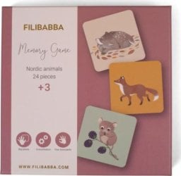  FILIBABBA Filibabba Gra Memory Nordic animals