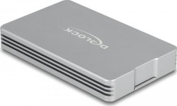 Kieszeń Delock Delock - Speichergehause - M.2 - M.2 NVMe Card - Thunderbolt 3, Thunderbolt 4, USB4 - Silber
