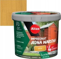 ALTAX Impregnat jedna warstwa do drewna i betonu pinia 4,5l